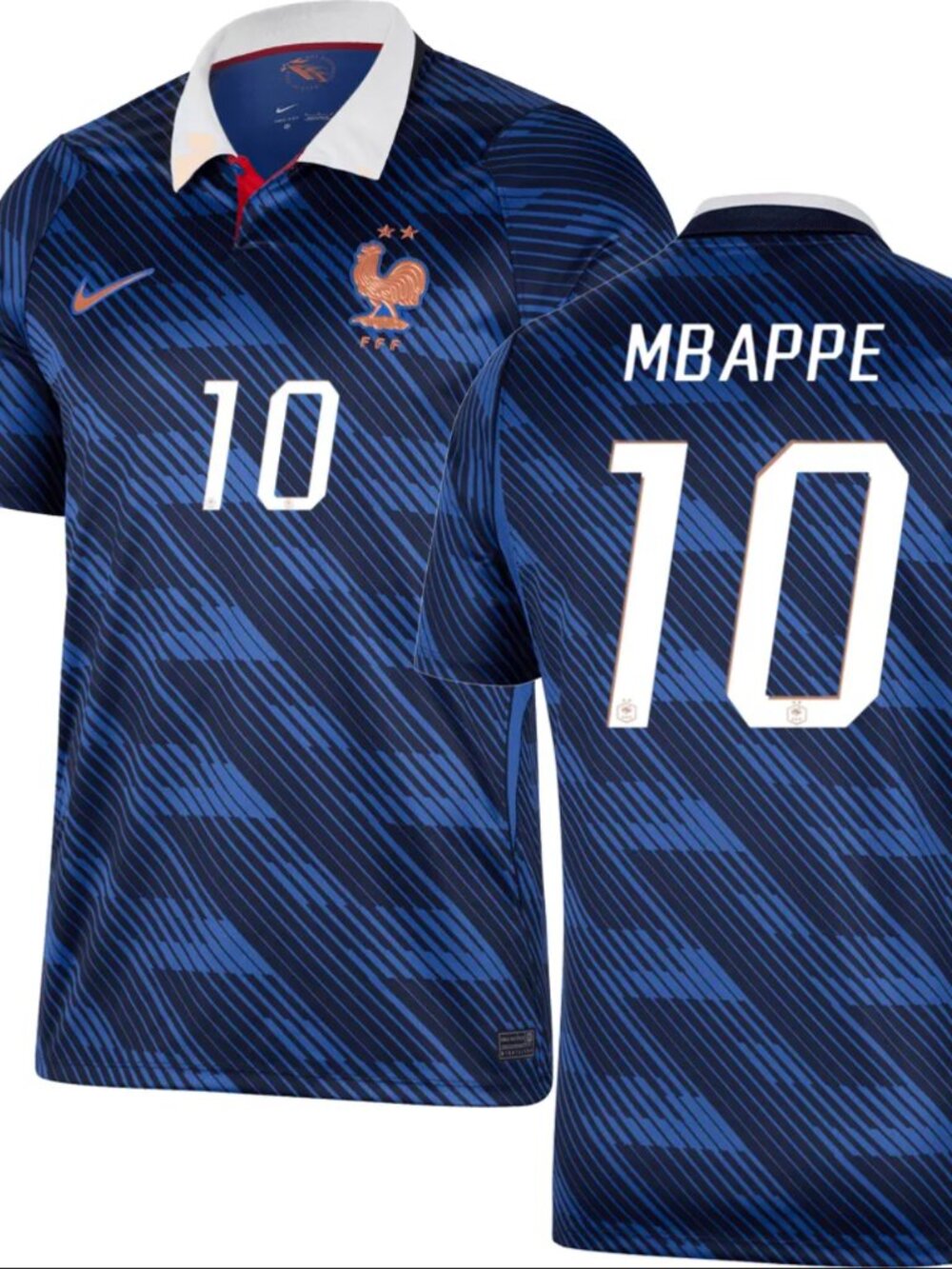 Kylian Mbappe #10 France 2026 World Cup Nike Home Jersey Mens Size L Fan Version